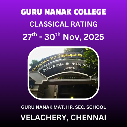 ⭐SINGH'S GAMBIT⭐ 2nd INTERNATIONAL FIDE RATING CHESS TOURNAMENT 2025 - ORGANIZED BY 🏆GURU NANAK COLLEGE🏆