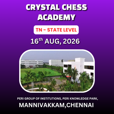 4TH ⭐CRYSTAL CHESS ACADEMY⭐ CHILDREN’S TN STATE LEVEL CHESS TOURNAMENT