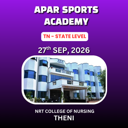 ⭐APAR SPORTS ACADEMY ⭐ 8th TN STATE LEVEL CHILDREN CHESS TOURNAMENT – 2026 THENI