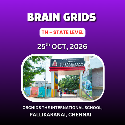 ⭐BRAIN GRIDS⭐ ORCHIDS THE INTERNATIONAL SCHOOL TAMILNADU STATE LEVEL CHESS TOURNAMENT 2026